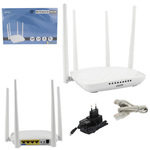 ROTEADOR WIRELESS KNUP 4 ANTENAS 300MBPS KP-R05